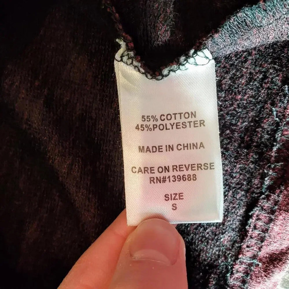 Rustic Blue Boys Long Sleeve Marled Baseball Raglan Henley Tee Size Small - Picture 3 of 15